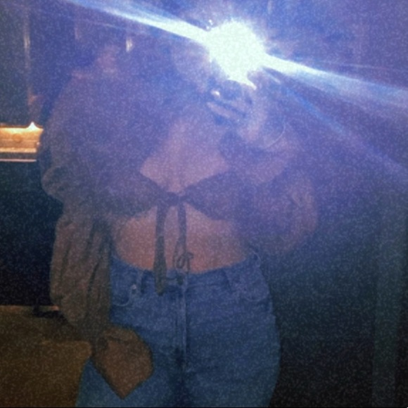 Brown crop top - Picture 3 of 3